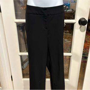 Women’s black slacks, boot cut, size 10. Ellen Tracy.